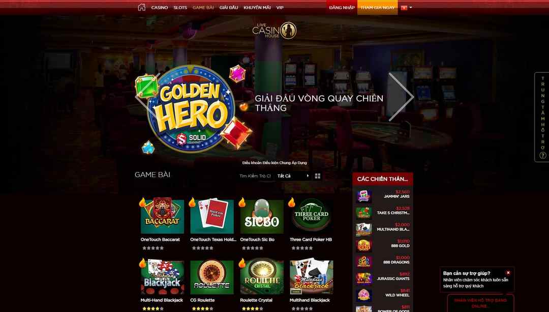Hướng dẫn tải app Live Casino House
