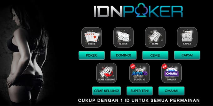 Các dòng game hiện tại của IDN Poker